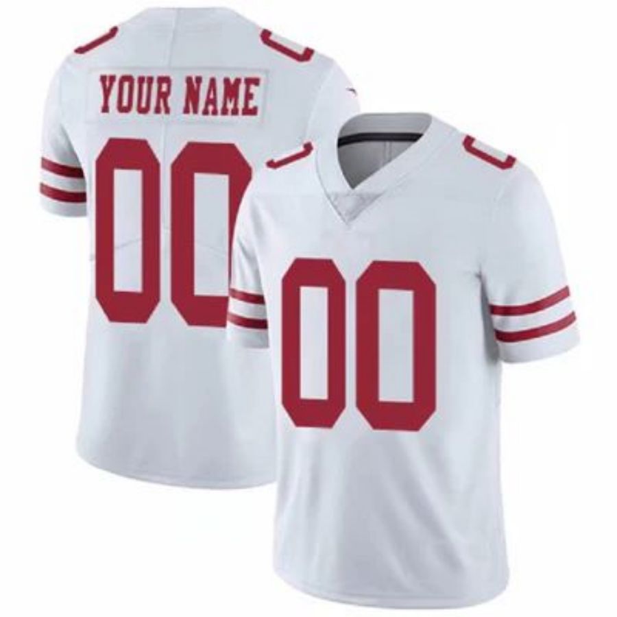 Custom Football SF.49ers Black Stitched American Football Jerseys