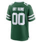 Custom NY.Jets Legacy Green Player Game Jersey American Stitched Football Jerseys