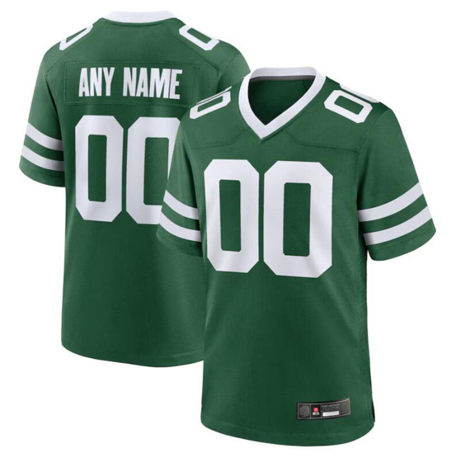 Custom NY.Jets Legacy Green Player Game Jersey American Stitched Football Jerseys