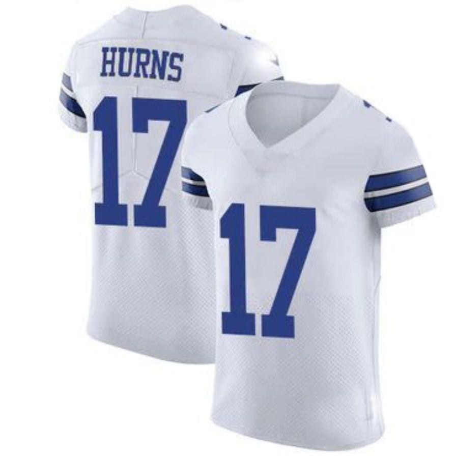 D.Cowboys #17 Allen Hurns White Stitched Vapor Untouchable Elite Player Jersey Fashion Jersey American Jerseys