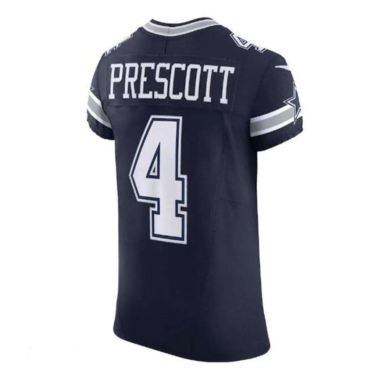 D.Cowboys #4 Dak Prescott Vapor F.U.S.E. Elite Player Jersey - Navy Stitched American Football Jerseys