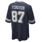 D.Cowboys #87 Jake Ferguson Navy Game Jersey American Stitched Football Jerseys