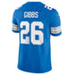 D.Lions #26 Jahmyr Gibbs Blue Vapor F.U.S.E. Limited Player Jersey American Stitched Football Jerseys