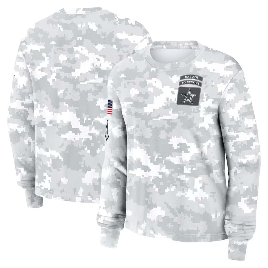 D.Cowboys 2024 Salute To Service Club Pullover Cheap sale Birthday and Christmas gifts Stitched American Football Jerseys