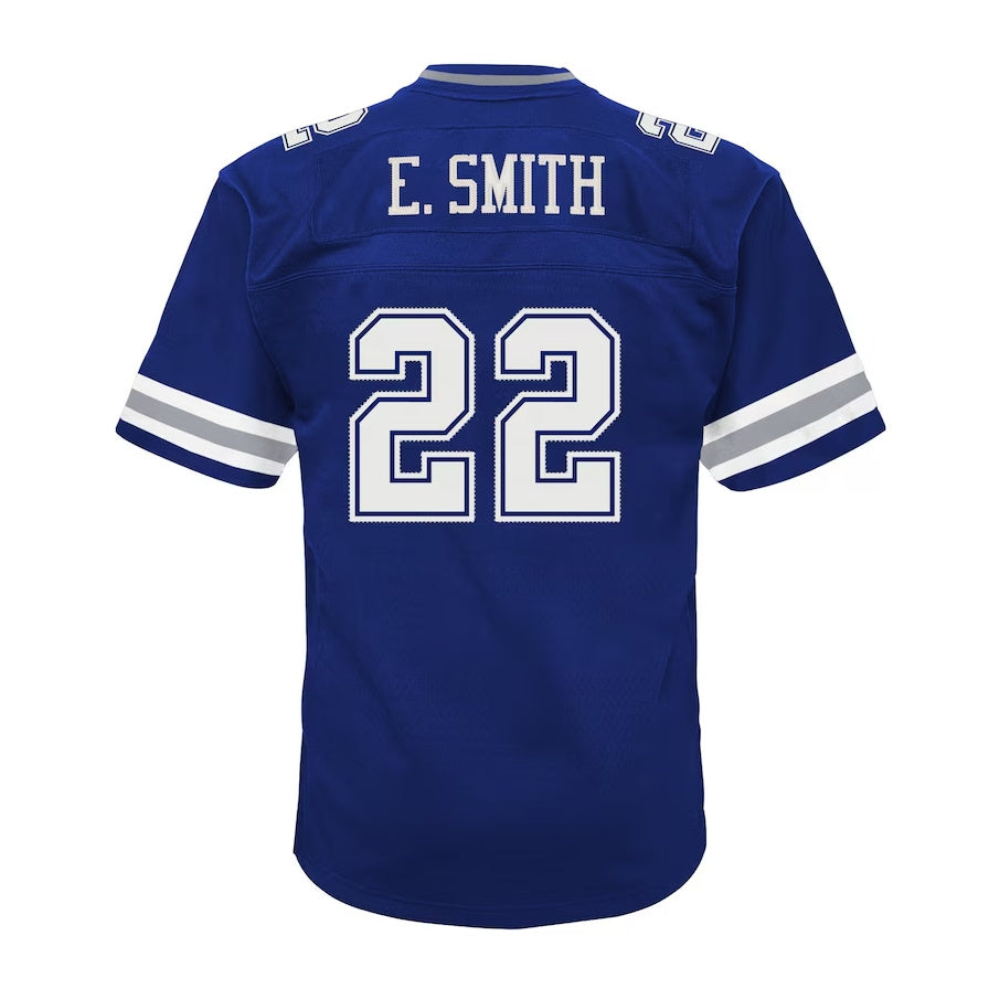 D.Cowboys #22 Emmitt Smith Mitchell & Ness Big & Tall 1996 Legacy Retired Player Jersey - Navy American Jerseys