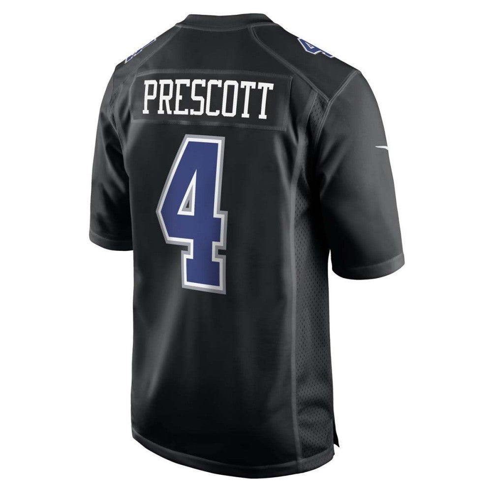 D.Cowboys #4 Dak Prescott Black Alternate Game Team Jersey Stitched American Football Jerseys