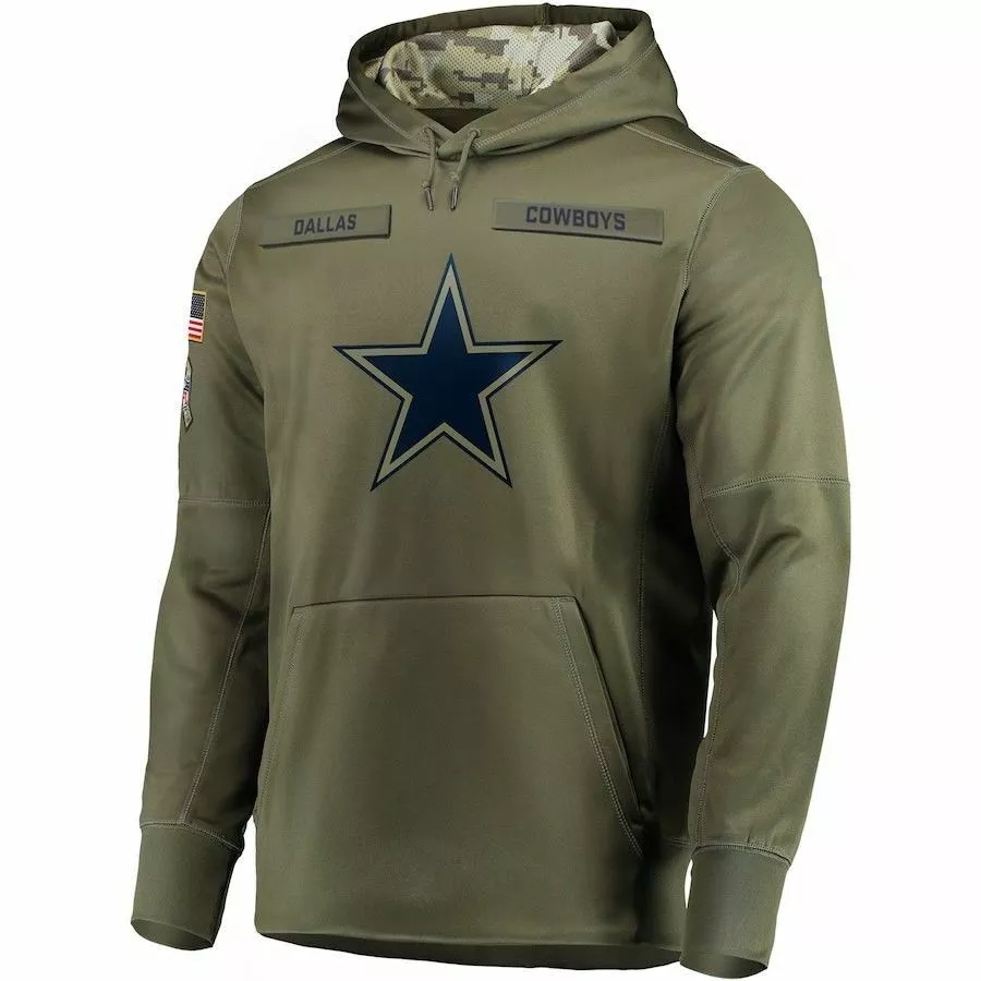 D.Cowboys 2024 Salute To Service Club Pullover Hoodie Cheap sale Birthday and Christmas gifts Stitched American Football Jerseys