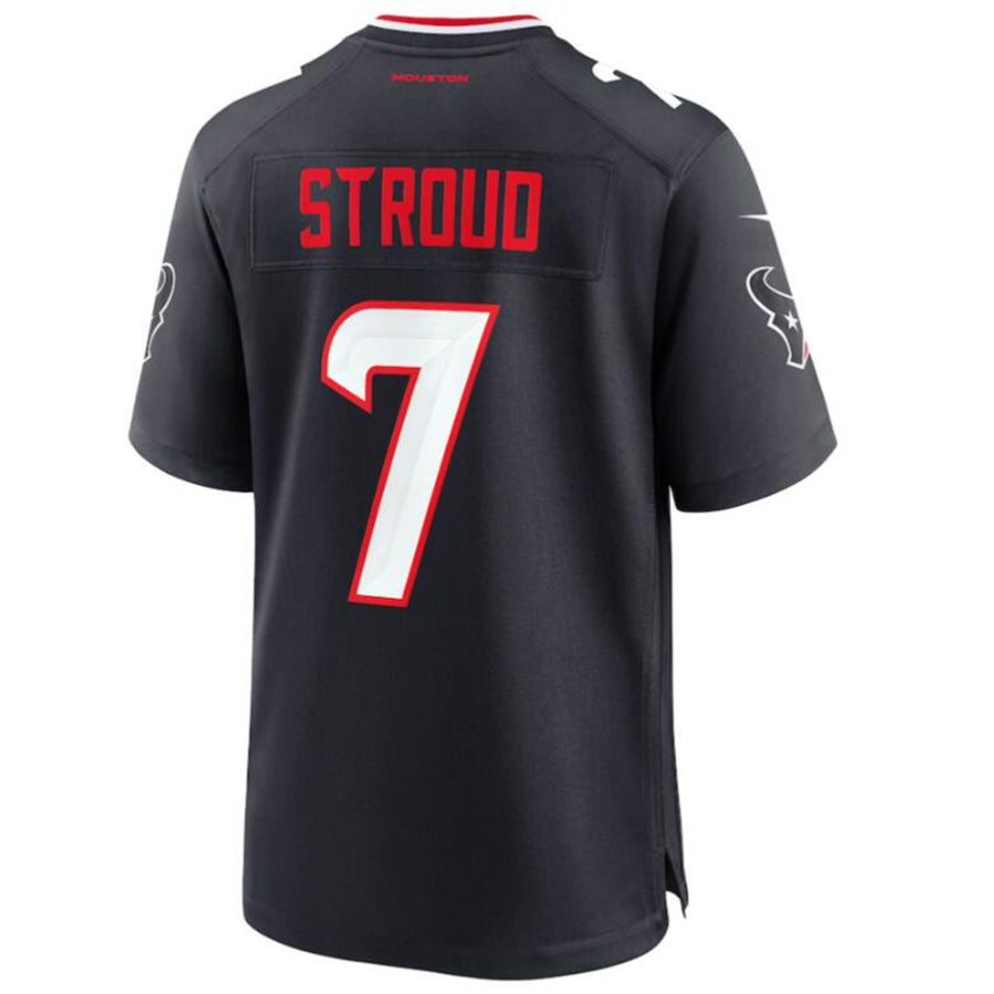 Football Jersey H.Texans #7 C.J. Stroud Navy Player Jersey Stitched American Football Jerseys