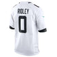 J.Jaguars #0 Calvin Ridley White Game Jersey American Stitched Football Jerseys