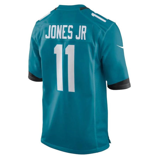 J.Jaguars #11 Marvin Jones Jr. Teal Player Game Jersey Stitched American Football Jerseys