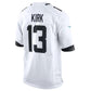 J.Jaguars #13 Christian Kirk White Alternate Game Jersey American Stitched Football Jerseys