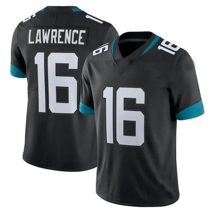 J.Jaguars #16 Trevor Lawrence Black Alternate Vapor Limited Player Jersey Stitched American Football Jerseys