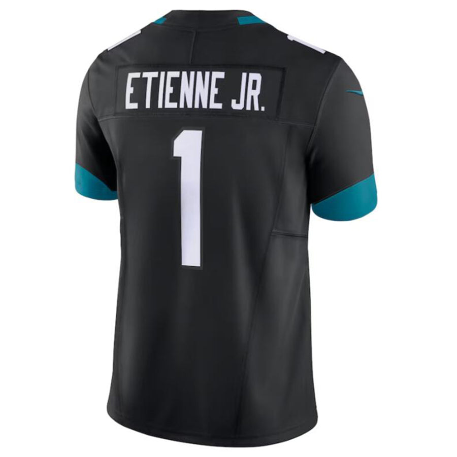 J.Jaguars #1 Travis Etienne Black Player Vapor F.U.S.E. Limited Jersey American Stitched Football Jerseys