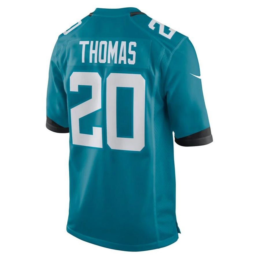 J.Jaguars #20 Daniel Thomas Teal Player Game Jersey Stitched American Football Jerseys