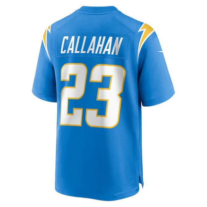 LA.Chargers #23 Bryce Callahan Powder Blue Player Game Jersey Stitched American Football Jerseys