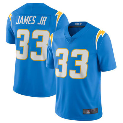 LA.Chargers #33 Derwin James Blue 2nd Alternate Vapor Limited Jersey Stitched Football Jerseys