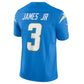 LA.Chargers #3 Derwin James Jr. Powder Blue Vapor F.U.S.E. Limited Jersey American Stitched Football Jerseys