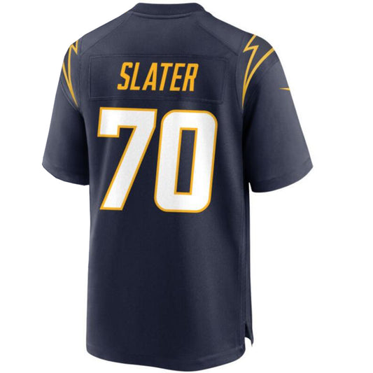 LA.Chargers #70 Rashawn Slater Navy Stitched Player Vapor Game Football Jerseys