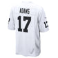 LV.Raiders #17 Davante Adams White Game Jersey American Stitched Football Jerseys