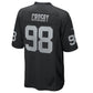 LV.Raiders #98 Maxx Crosby Black Player Game Jersey -American Stitched Football Jerseys