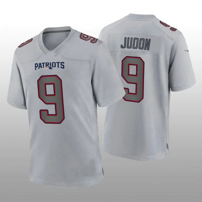 NE.Patriots #9 Matthew Judon Gray Atmosphere Player Game Jersey Stitched American Football Jerseys