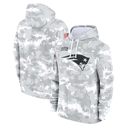 NE.Patriots 2024 Salute To Service Club Pullover Hoodie Cheap sale Birthday and Christmas gifts Stitched American Football Jerseys