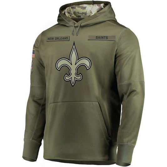 NO.Saints 2024 Salute To Service Club Pullover Hoodie Cheap sale Birthday and Christmas gifts Stitched American Football Jerseys