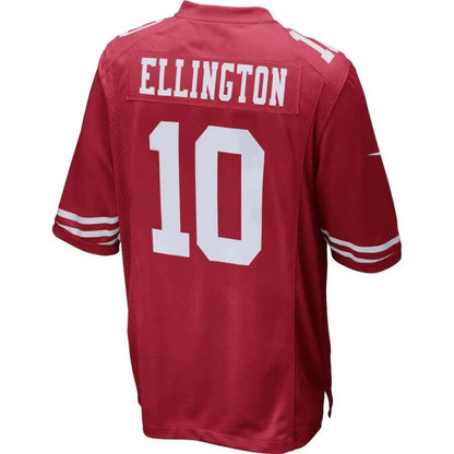 SF.49ers #10 Bruce Ellington Scarlet Player Game Jersey Stitched American Football Jerseys