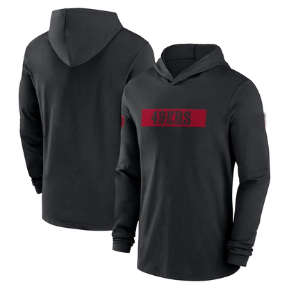 SF.49ers Salute To Service Club Pullover Hoodie Cheap sale Birthday and Christmas gifts Stitched American Football Jerseys