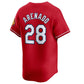 St. Louis Cardinals #28 Nolan Arenado Red 2024 City Connect Limited Player Jersey American Stitched Baseball Jerseys